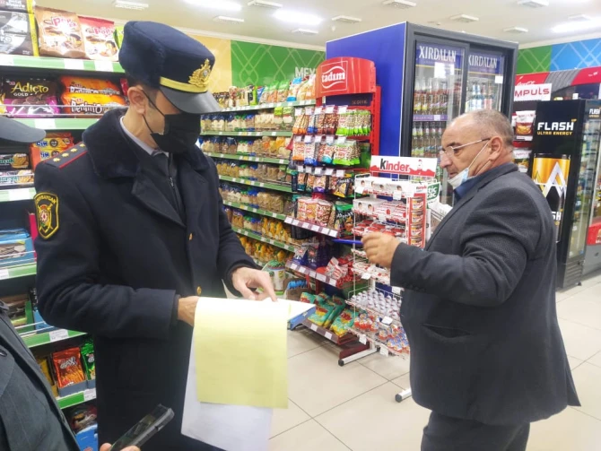 Karantin tələblərinə laqeydlik nümayiş etdirən şəxslər aşkarlandı - FOTO