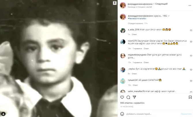 Fəxrəddin Manafovdan Xankəndi ilə bağlı paylaşım - FOTO