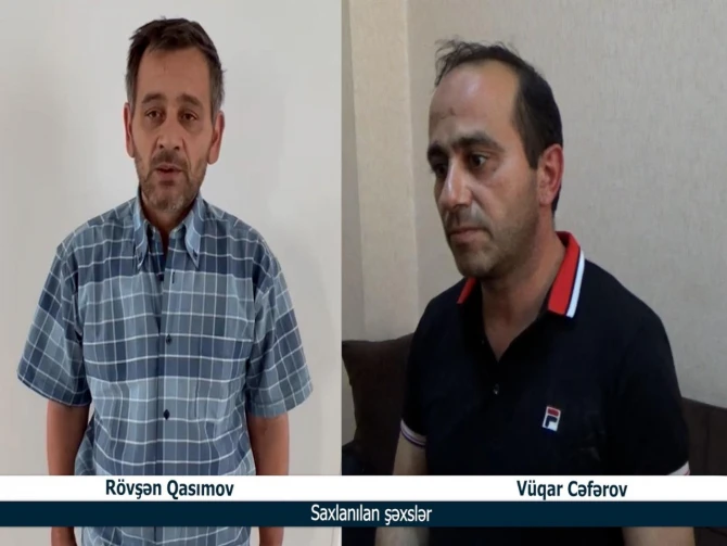 Polisə silahlı müqavimət göstərən narkokuryerin görüntüləri - VİDEO