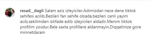 Rəşad Dağlıya qarşı dələduzluq: 