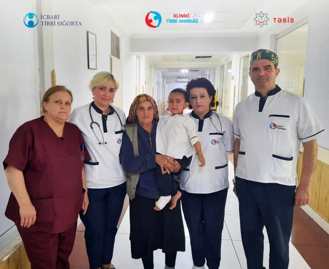 İlan vuran 3 yaşlı uşaq sağaldı - FOTO