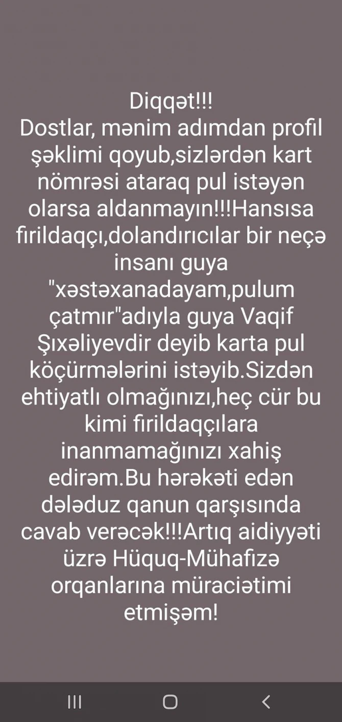 Azərbaycanlı müğənniyə qarşı dələduzluq: Polisə müraciət etdi - FOTO