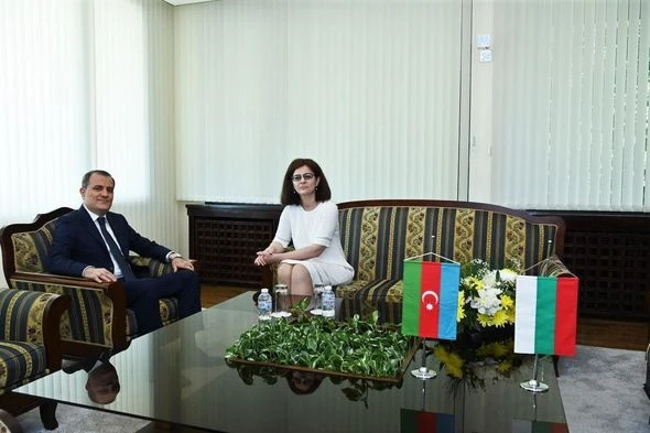 Azərbaycan və Bolqarıstan XİN başçılarının görüşü olub - FOTO - YENİLƏNİB