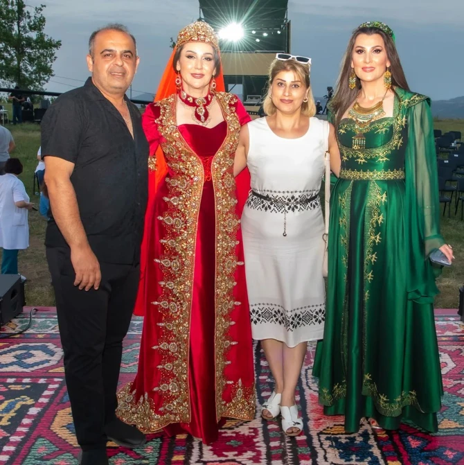 Nicat Kazımov həyat yoldaşı ilə - FOTO