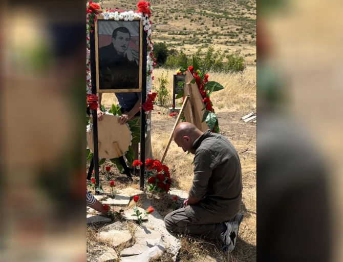 Səxavət Məmmədovun oğlu Diasporla İş üzrə Dövlət Komitəsinə təşəkkür edib - FOTO