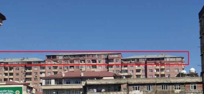 18 mərtəbəli binanın 19-cu mərtəbəsi - Yasamalda ucuz qiymətə satılan mənzillər necə tikilir? - FOTO