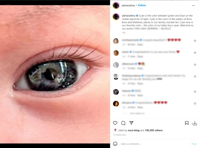Adriana Limanın oğlu oldu - FOTO