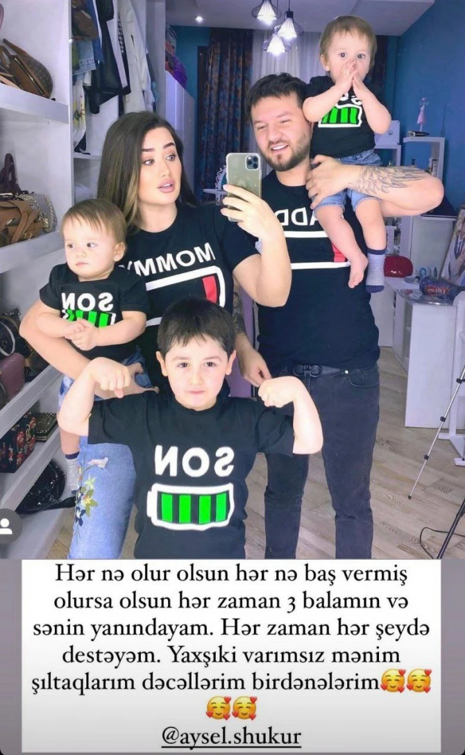 Anasına ağır sözlər yazan Ayselə keçmiş həyat yoldaşından REAKSİYA - FOTO