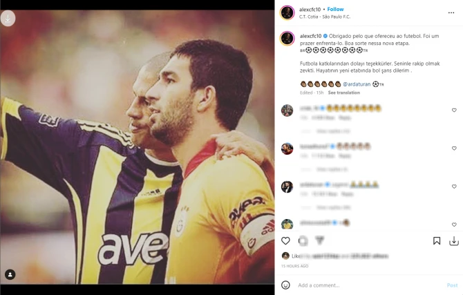 Aleks de Souzadan Arda Turana MESAJ - FOTO
