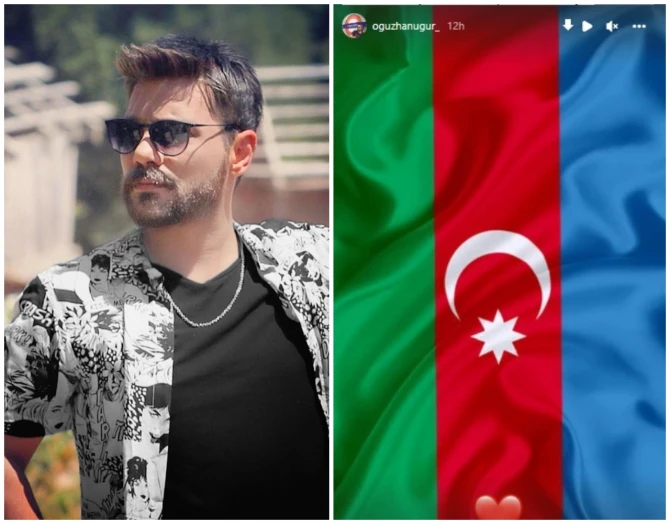 Türkiyəli məşhurlardan AZƏRBAYCANA BAŞSAĞLIĞI - FOTO