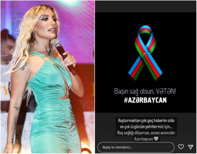 Məşhurlardan Azərbaycana başsağlığı - FOTO