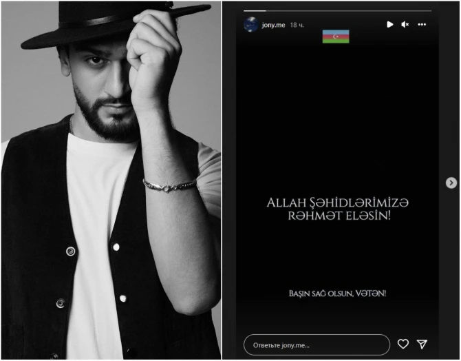 Məşhurlardan Azərbaycana başsağlığı - FOTO
