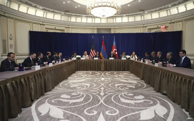 Nyu-Yorkda Blinken, Ceyhun Bayramov və Mirzoyan arasında üçtərəfli görüş olub - YENİLƏNİB
