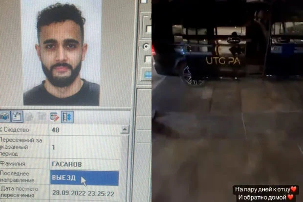 Bloger Hüseyn Həsənov Rusiyanı tərk etdi - FOTO/VİDEO