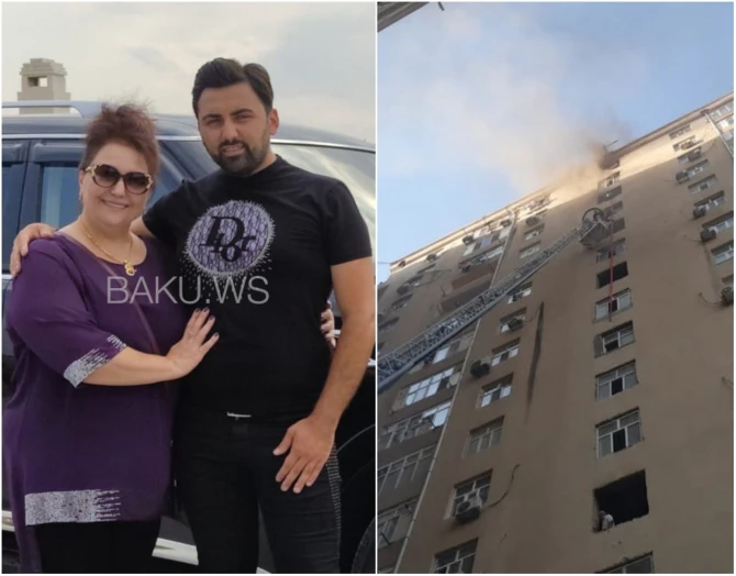 Azərbaycanlı müğənninin anası Xətaidə partlayış baş verən binada olub - FOTO/VİDEO
