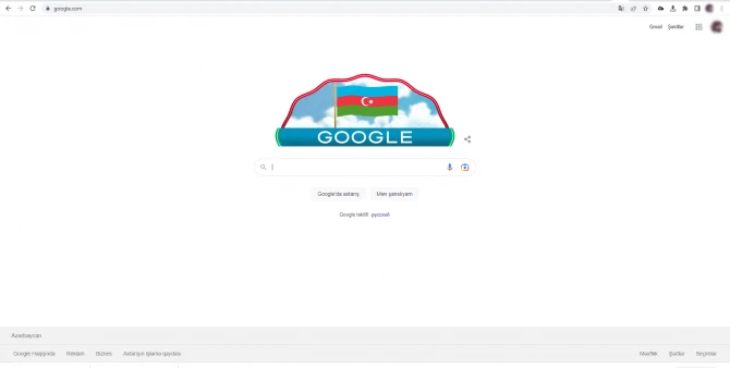 Google поздравил Азербайджан - ВИДЕО