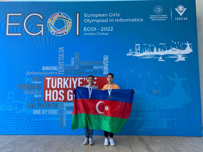 Azercell-in dəstəklədiyi məktəblilərimiz Avropa Qızlar İnformatika Olimpiadasında uğurla çıxış etdilər