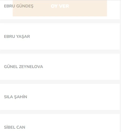 Günel Zeynalova Ebru Gündeş və Sibel Cana rəqib oldu - FOTO