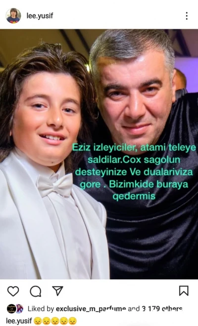 Rəşad Dağlının oğlu: 