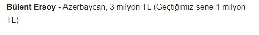 Bülent Ersoy Bakı konsertindən 3 milyon qazanacaq