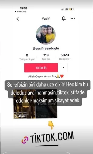 Rəşad Dağlının oğlu: 
