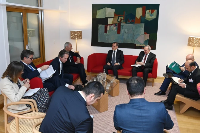 Azərbaycan və Portuqaliya XİN başçılarının görüşü olub - FOTO