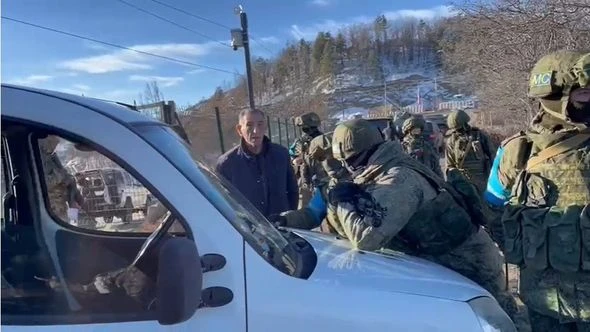 Sülhməramlıların “Report”un əməkdaşlarına qarşı özbaşınalığı - FOTO/VİDEO