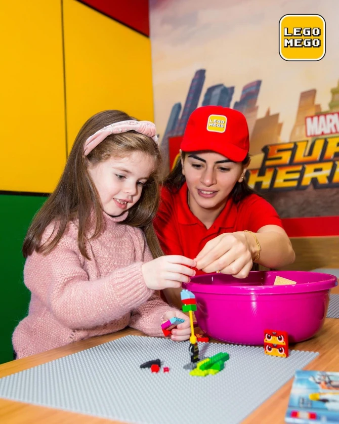 Lego Mego: 500 кг LEGO ждут ваших детей - ВИДЕО