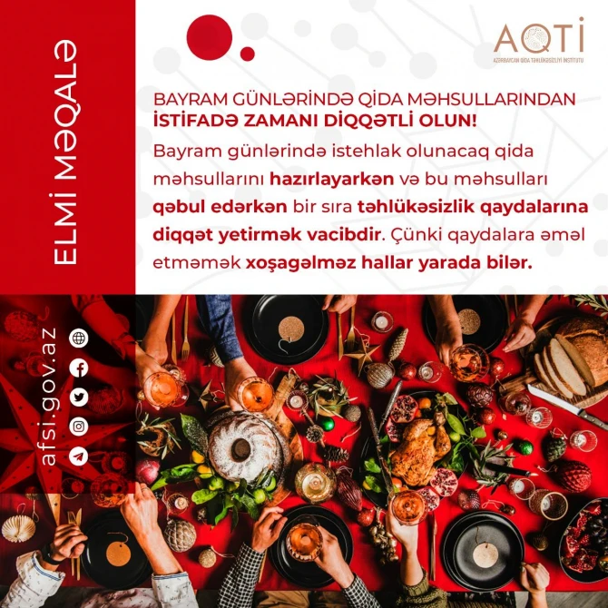 DİQQƏT! Əhaliyə müraciət edildi - Bayram günlərində...