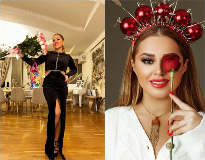 Azərbaycanlı məşhurların YENİ İL FOTOLARI