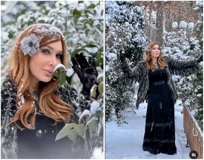 Azərbaycanlı MƏŞHURLARIN QAR PAYLAŞIMLARI - FOTO