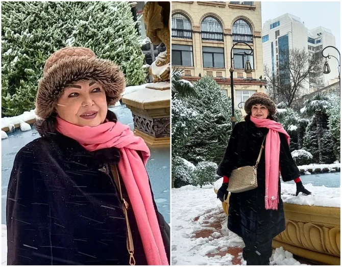 Azərbaycanlı MƏŞHURLARIN QAR PAYLAŞIMLARI - FOTO