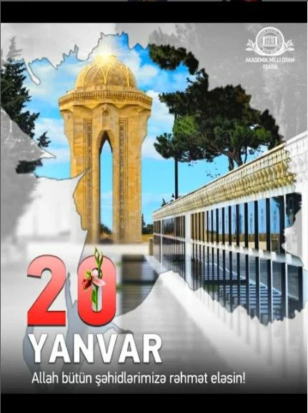 Azərbaycanlı məşhurların 20 YANVAR PAYLAŞIMLARI - FOTO