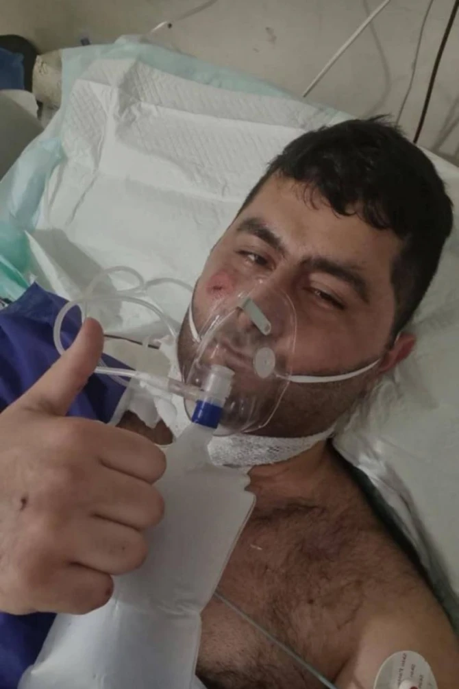 Səfirlikdə terrorçunu zərərsizləşdirən Vasif Tağıyevin əməliyyatdan sonra ilk görüntüsü - FOTO