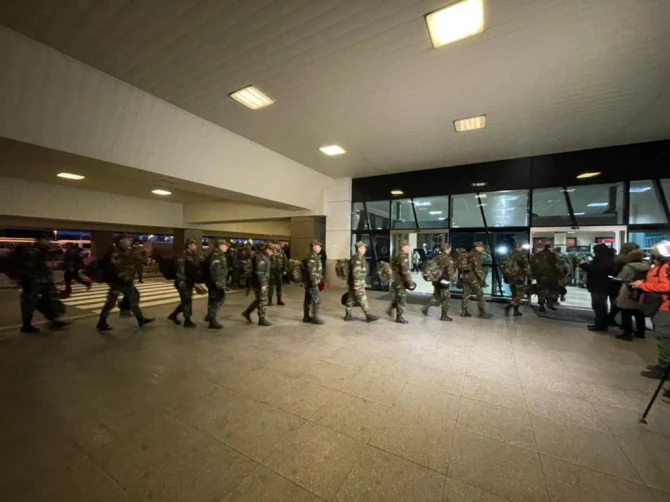 FHN-in növbəti çevik xilasetmə qrupu Türkiyəyə yola düşüb - FOTO