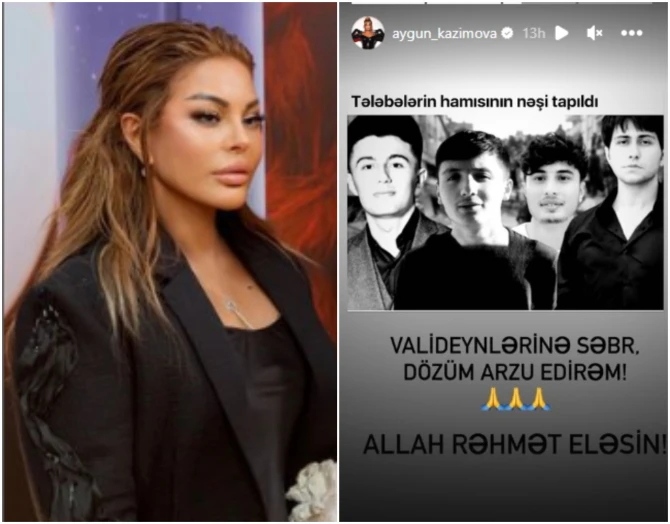 Azərbaycanlı məşhurlar vəfat edən tələbələrdən yazdılar: 