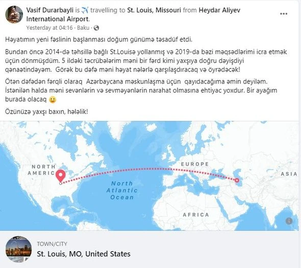 Azərbaycan çempionu ölkəni birdəfəlik tərk etdi - FOTO
