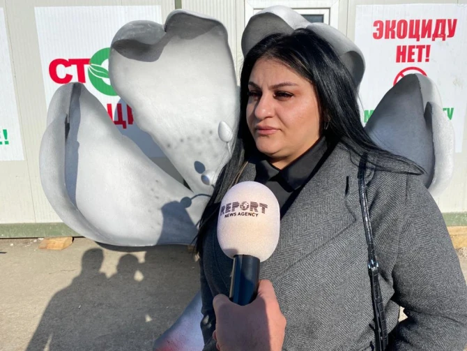 Soyqırımında hər iki valideynini itirənlər: “Dinc ekoloji aksiyada Xocalıya ədalət tələb edirik” - FOTO