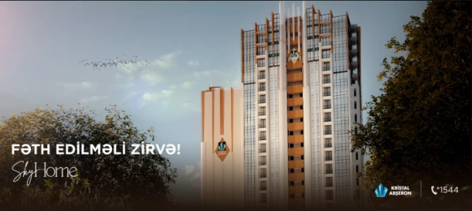 “Kristal Abşeron” iki fərqli layihəsini təqdim edir: Park Əcəmi və SkyHome - FOTO/VİDEO