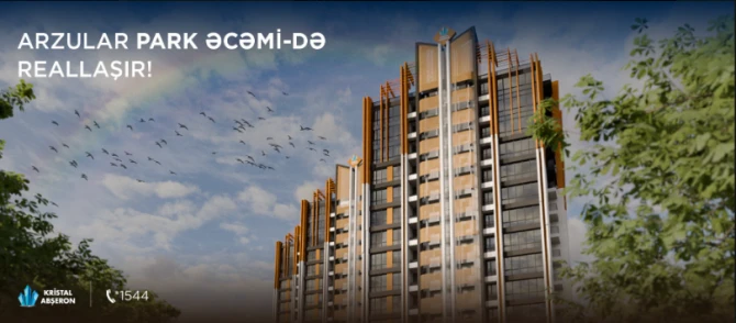“Kristal Abşeron” iki fərqli layihəsini təqdim edir: Park Əcəmi və SkyHome - FOTO/VİDEO