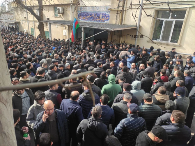 Hacı Şahin ilə vida mərasimindən görüntülər - VİDEO/FOTO - YENİLƏNİB