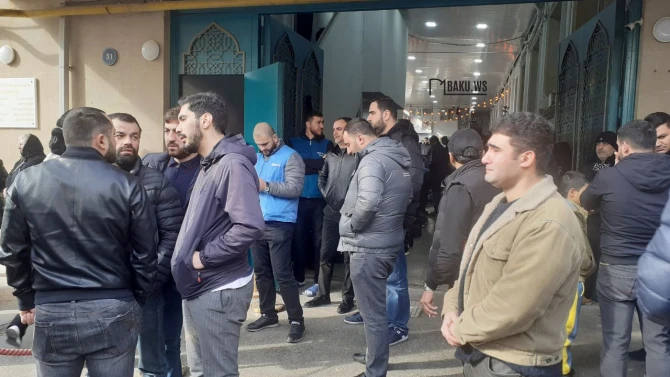 Hacı Şahin ilə vida mərasimindən görüntülər - VİDEO/FOTO - YENİLƏNİB