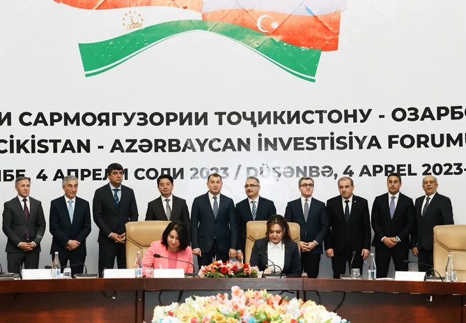 Tacikistan-Azərbaycan İnvestisiya Forumu keçirilib - FOTO Tacikistan-Azərbaycan İnvestisiya Forumu keçirilib - FOTO