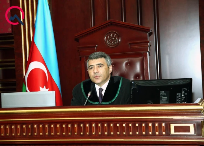 İnam Kərimovun Ali Məhkəmənin sədri kimi ilk - Fotosu
