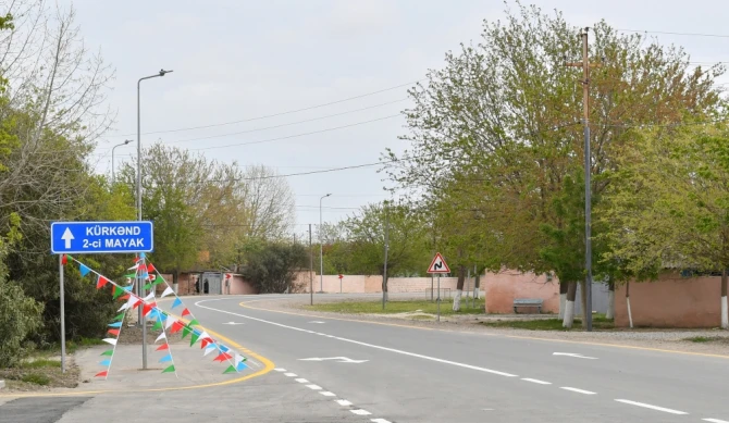 Ильхам Алиев принял участие в открытии автодороги Нефтчала - Кюркенд - Маяк №2 - ОБНОВЛЕНО + ФОТО