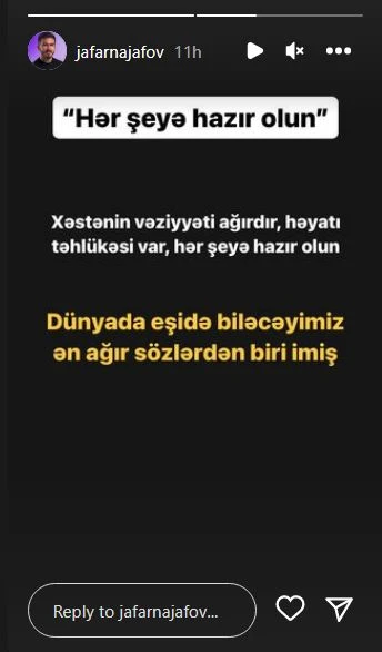 Mələkxanım Eyubovanın gəlini HAQQINDA: 