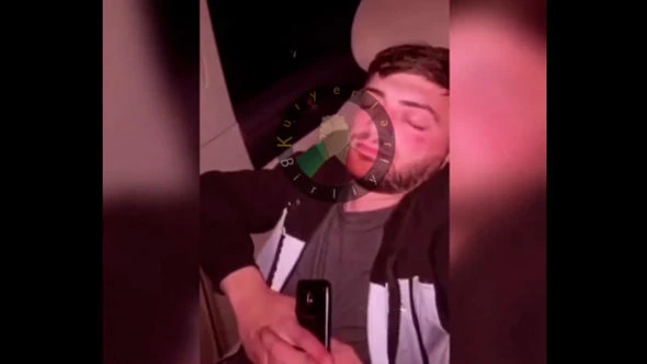 Azərbaycanda taksidə qəribə hadisə gəldi: Sürücü yuxuya getdi, maşını müştəri idarə etdi - FOTO/VİDEO