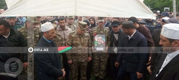 Ставший шехидом в результате армянской провокации Мухаммед Гараев похоронен - ОБНОВЛЕНО + ФОТО