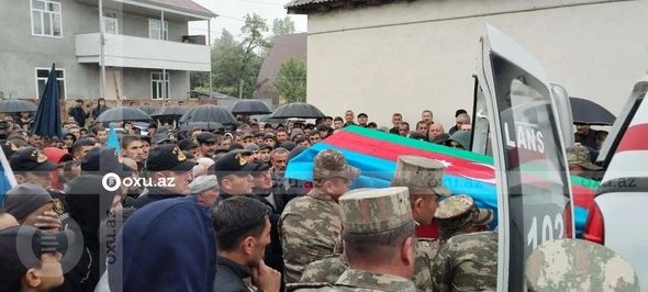 Ставший шехидом в результате армянской провокации Мухаммед Гараев похоронен - ОБНОВЛЕНО + ФОТО