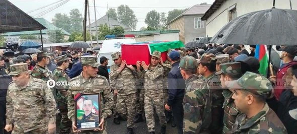 Ставший шехидом в результате армянской провокации Мухаммед Гараев похоронен - ОБНОВЛЕНО + ФОТО